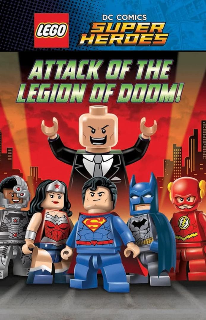 DC Comics Super Heroes: Attack of the Legion of Doom LEGO Story Books set (#9781407162270-1, 2016)