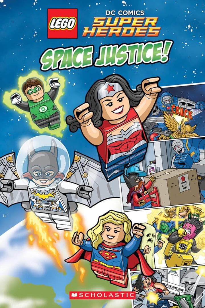 DC Comics Super Heroes: Space Justice! LEGO set (#9781407163413-1)