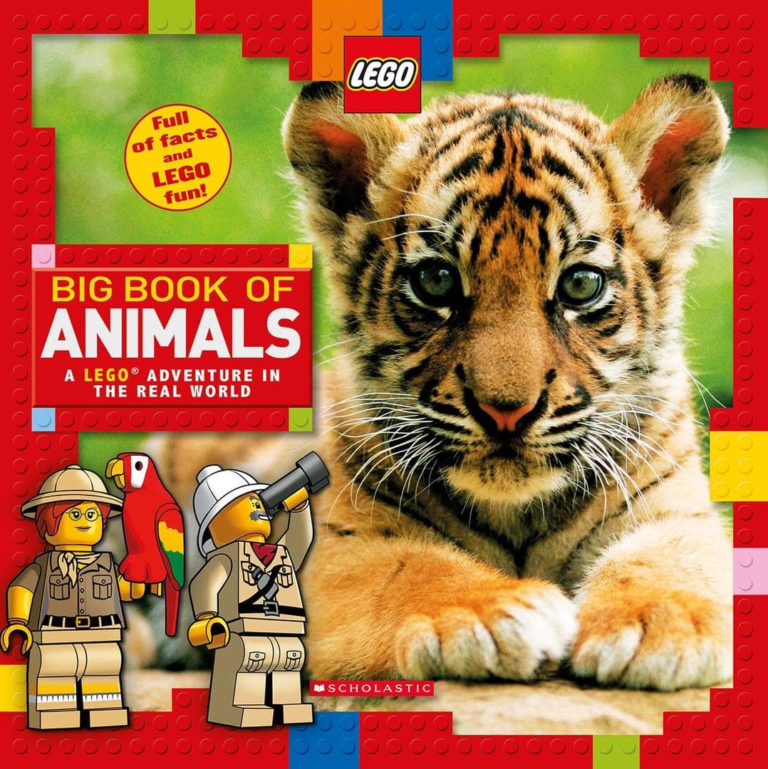 Big Book of Animals: A LEGO Adventure in the Real World LEGO Non-fiction Books set (#9781407172330-1, 2017)