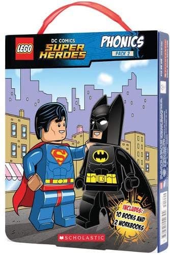 DC Comics Super Heroes: Phonics: Pack 2 LEGO Story Books set (#9781407180601-1, 2017)