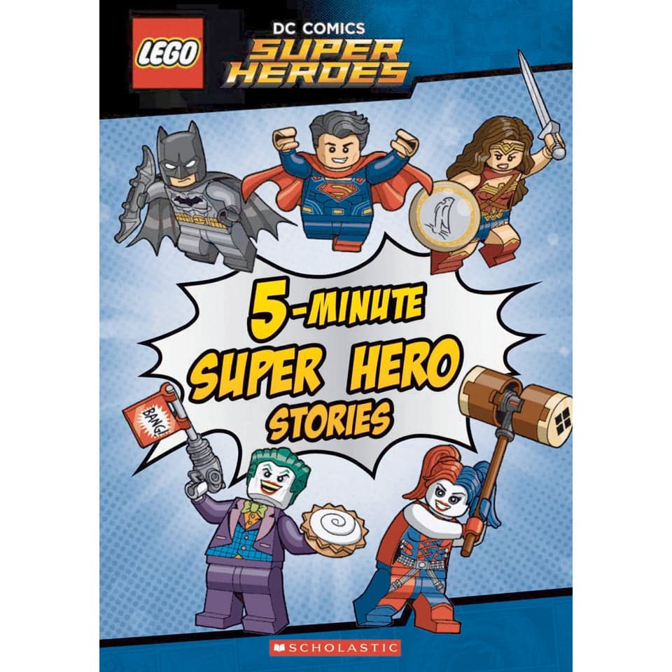 DC: 5 Minute Stories Book LEGO set (#9781407188829-1)