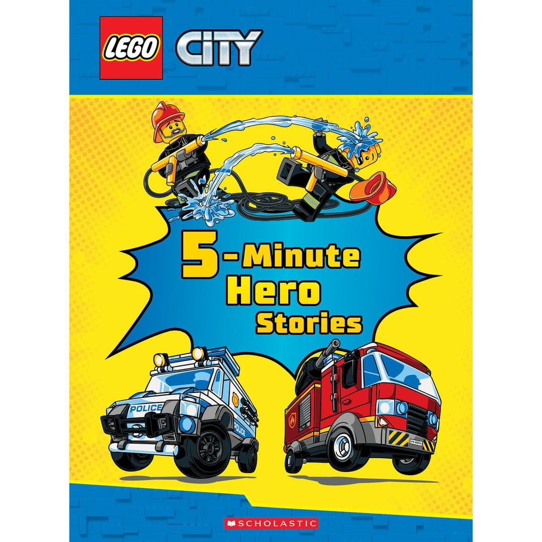 City: 5 Minute Stories LEGO Story Books set (#9781407198446-1, 2019)