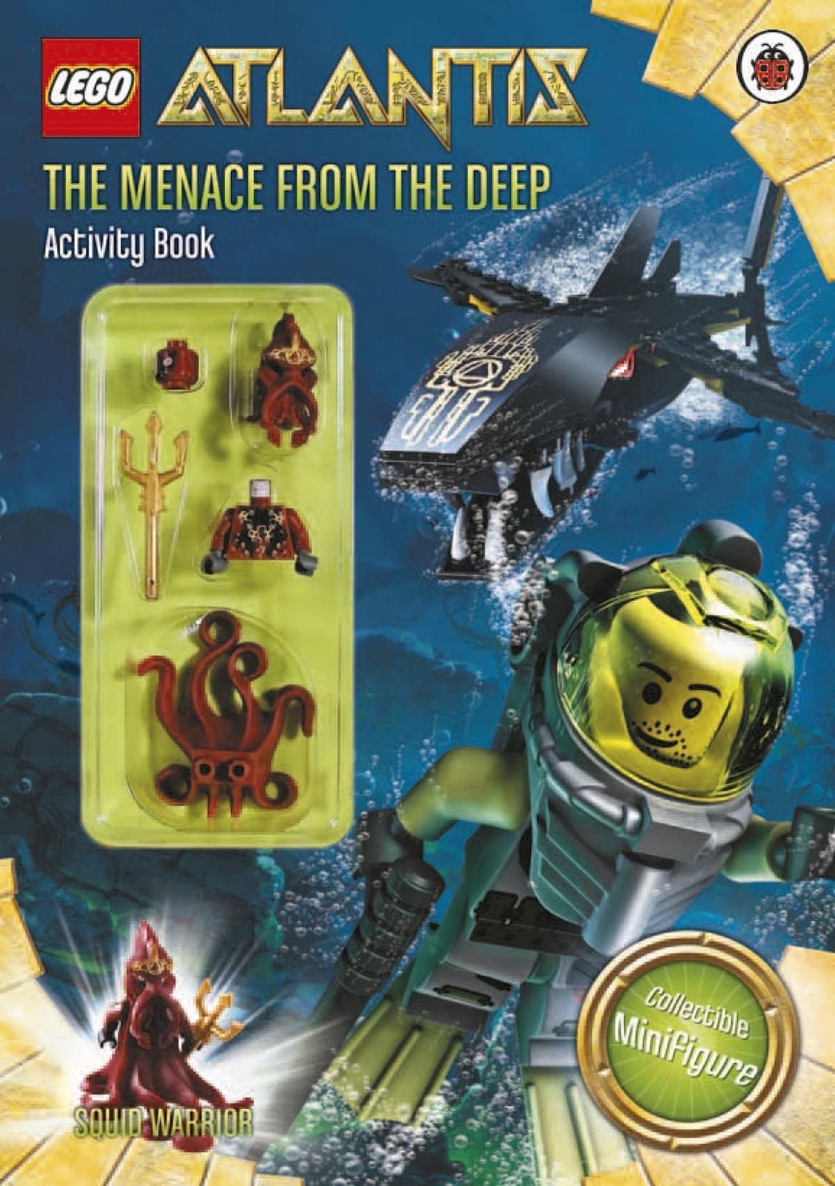 Atlantis: The Menace from the Deep - Activity Book LEGO Activity Books with LEGO Parts set (#9781409306269-1, 2010)