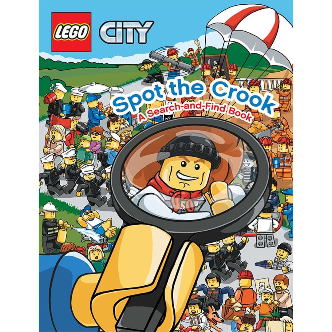 City: Spot the Crook LEGO set (#9781409308843-1)