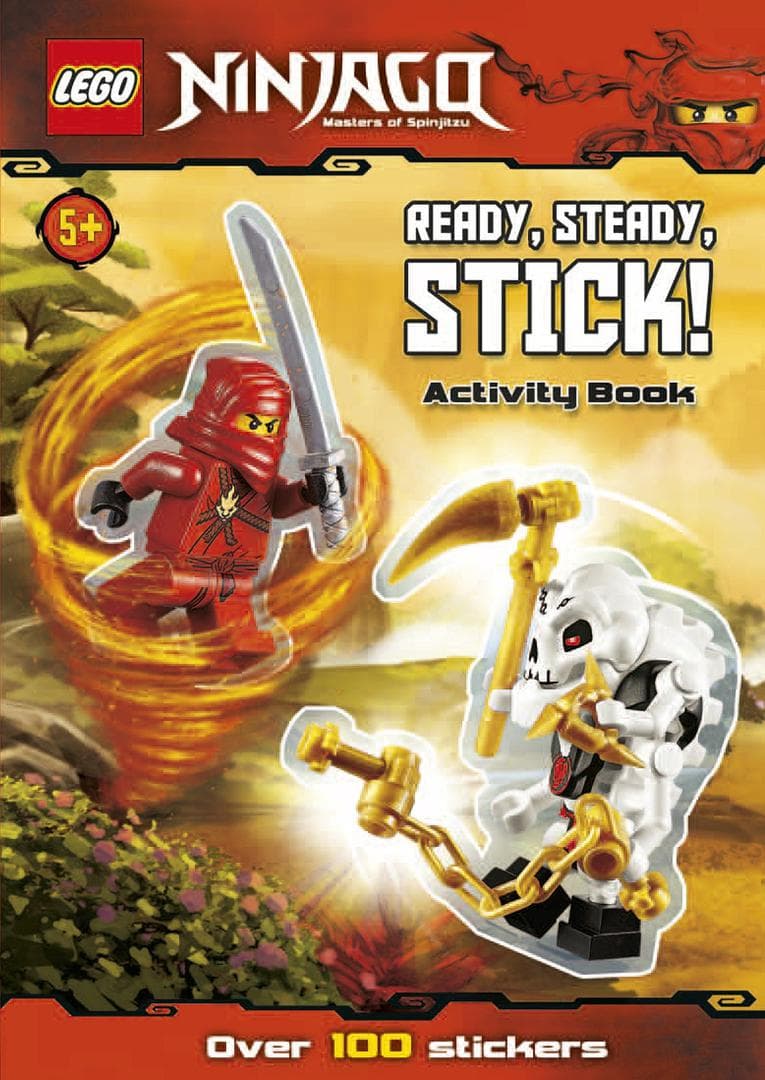 Ninjago: Ready, Steady, Stick: Activity Book LEGO set (#9781409312857-1)
