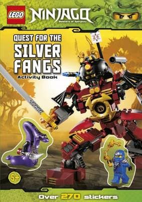 Ninjago: Quest for the Silver Fangs: Activity Book LEGO set (#9781409314011-1)