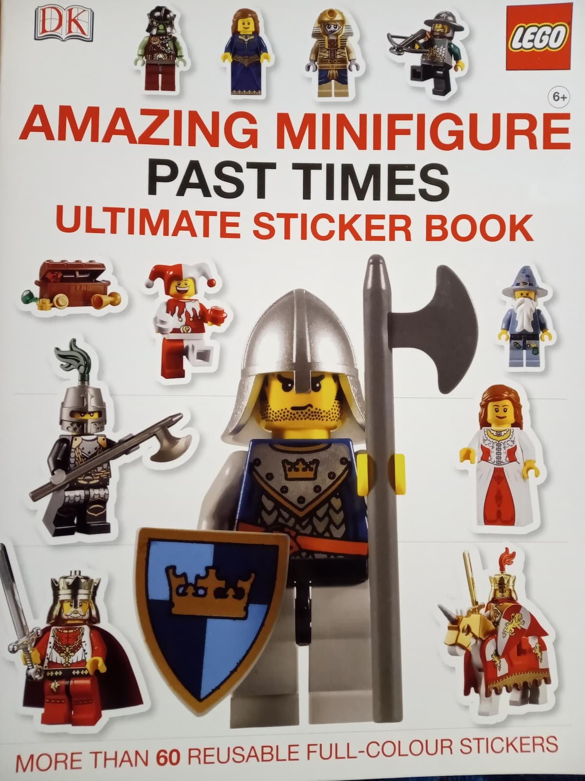 Amazing Minifigure Past Times: Ultimate Sticker Book LEGO set (#9781409338123-1)