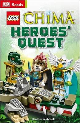 DK Readers Level 2: Legends of Chima: Heroes' Quest LEGO set (#9781409347583-1)