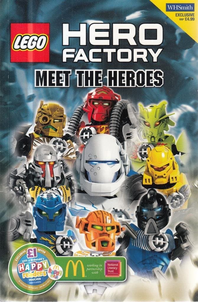 Hero Factory: Meet the Heroes LEGO set (#9781409354499-1)