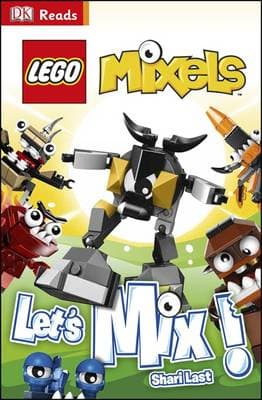 DK Readers Level 1: Mixels: Let's Mix LEGO Story Books set (#9781409355823-1, 2014)