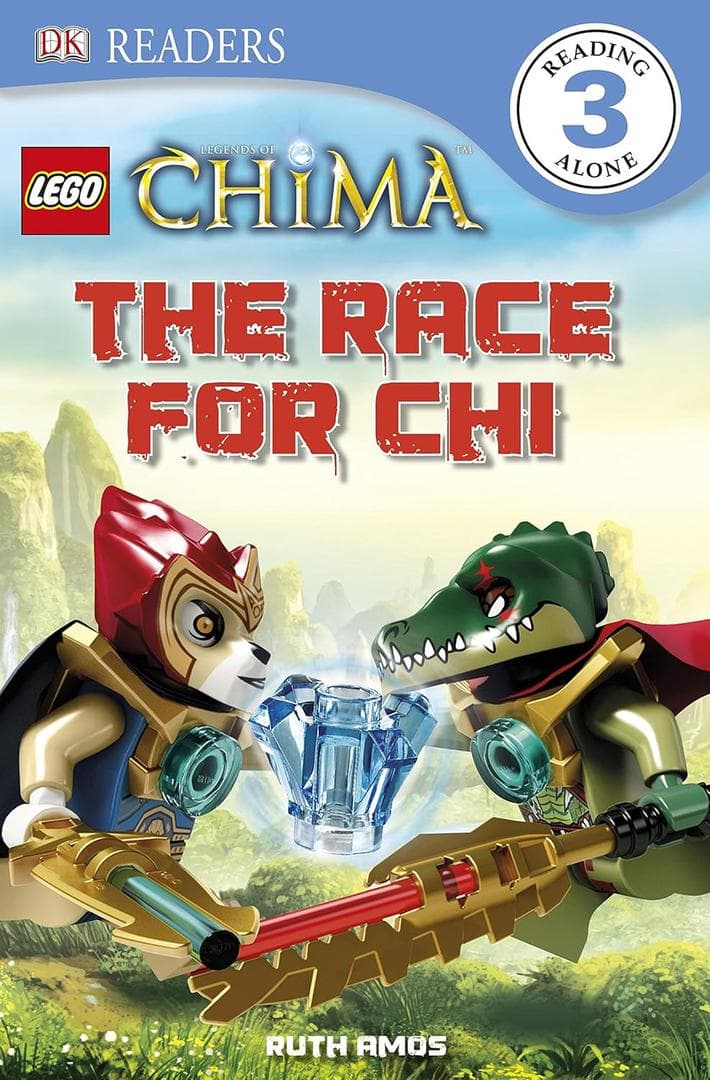 DK Readers Level 3: Legends of Chima: The Race for Chi LEGO Story Books set (#9781465408655-1, 2013)