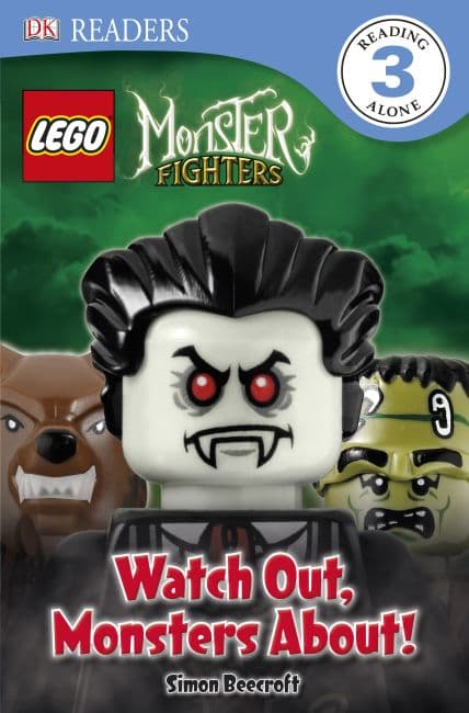 DK Readers Level 3: Monster Fighters: Watch Out, Monsters About! LEGO set (#9781465415257-1)