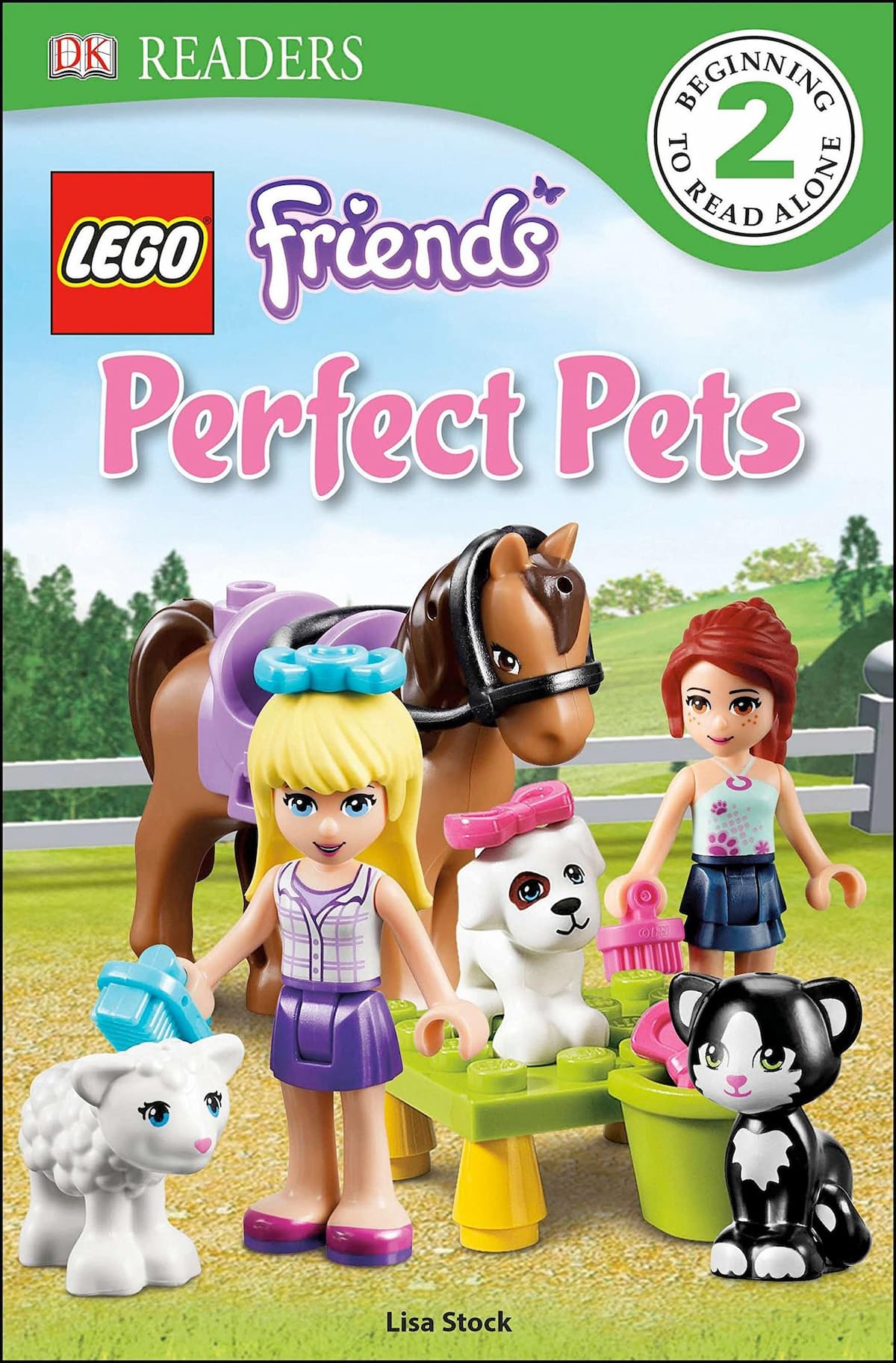 DK Readers Level 2: Friends Perfect Pets LEGO set (#9781465419842-1)