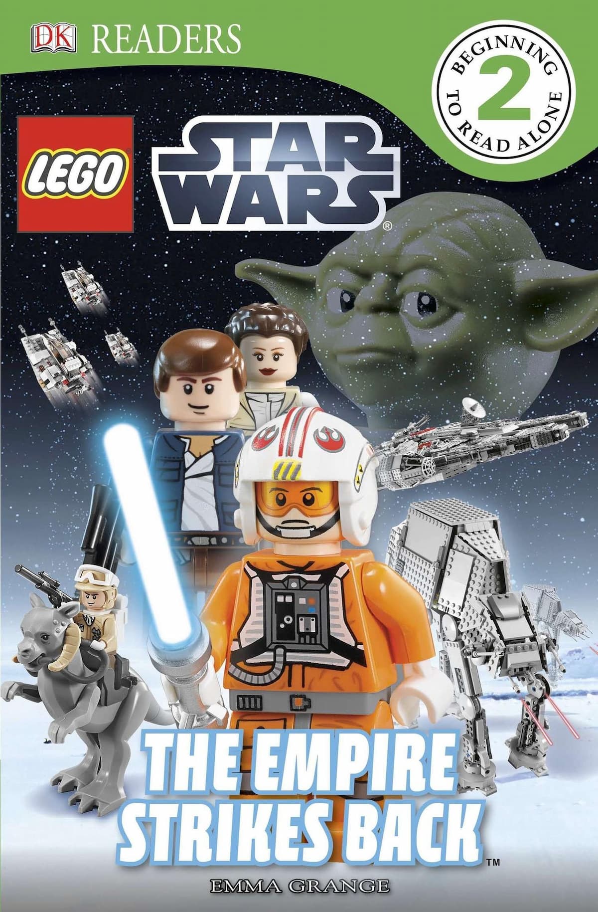 DK Readers Level 2: Star Wars The Empire Strikes Back LEGO Story Books set (#9781465420282-1, 2014)