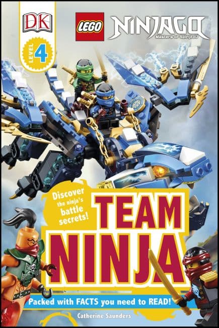 DK Readers Level 4: Ninjago: Team Ninja LEGO Story Books set (#9781465451927-1, 2016)