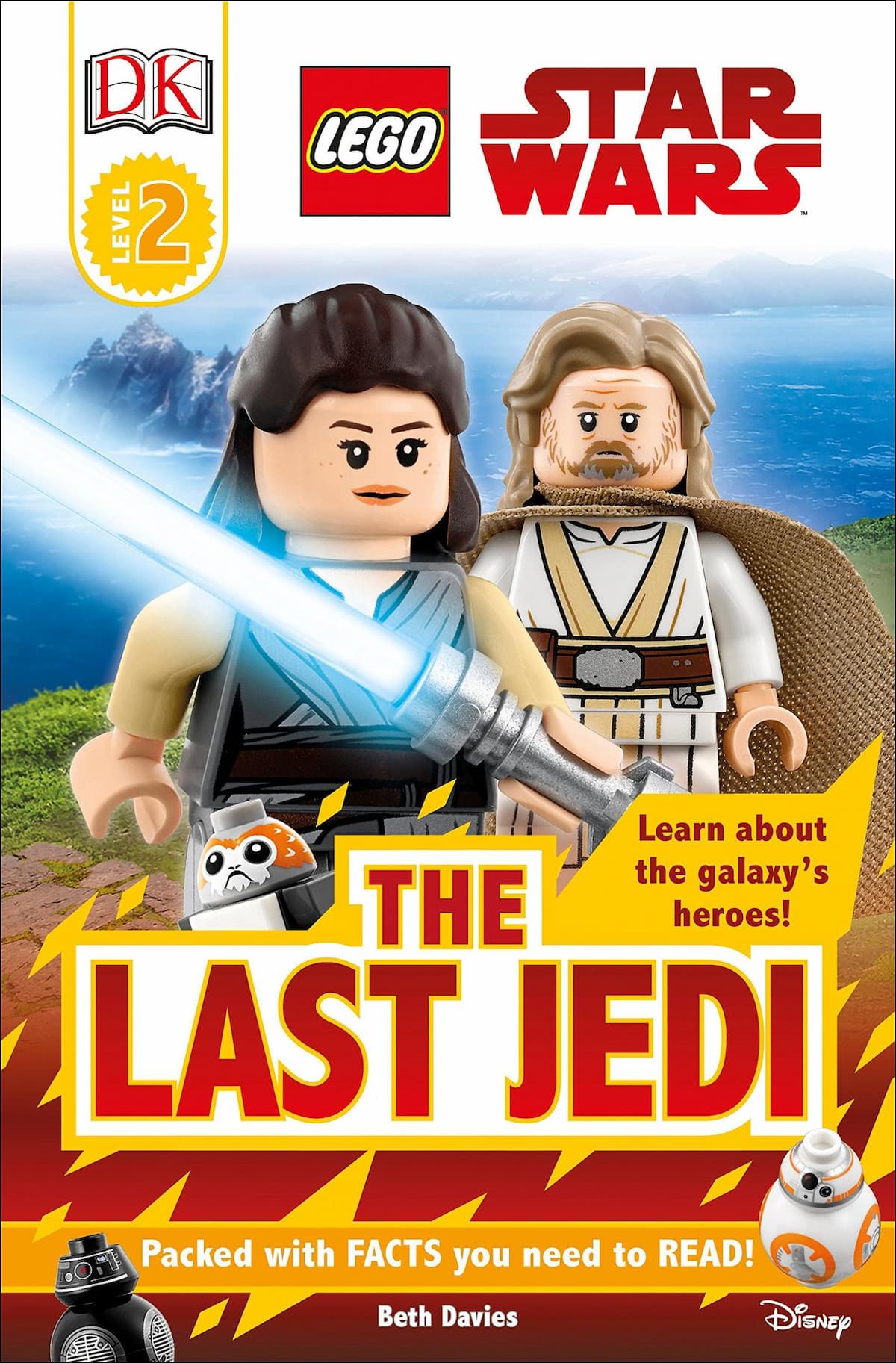 DK Readers Level 2 Star Wars - The Last Jedi LEGO Story Books set (#9781465466631-1, 2018)