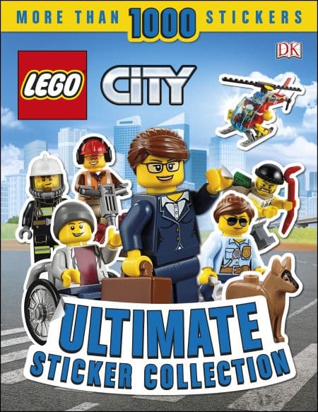 City: Ultimate Sticker Collection LEGO Activity Books set (#9781465467553-1, 2018)