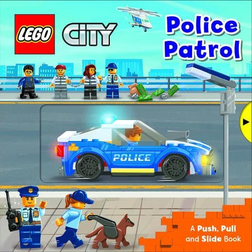 City: Police Patrol: A Push, Pull and Slide Book LEGO set (#9781529048353-1)