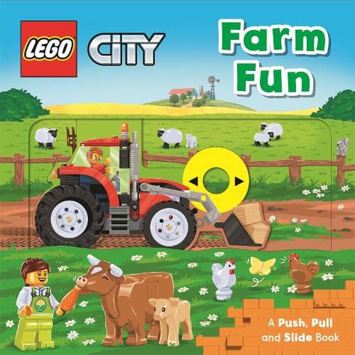 City: Farm Fun: A Push, Pull and Slide Book LEGO set (#9781529088540-1)