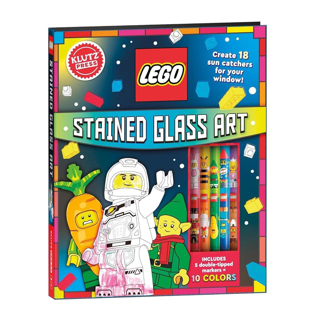 Stained Glass Art LEGO set (#9781546176831-1)