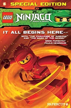 Ninjago: It All Begins Here LEGO Story Books set (#9781597074025-1, 2012)