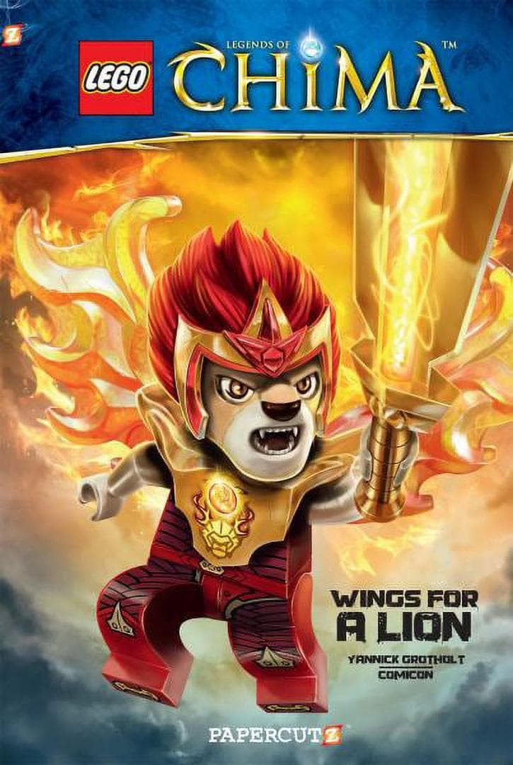 Legends of Chima: Volume 5: Wings for a Lion LEGO Story Books set (#9781629911854-1, 2015)