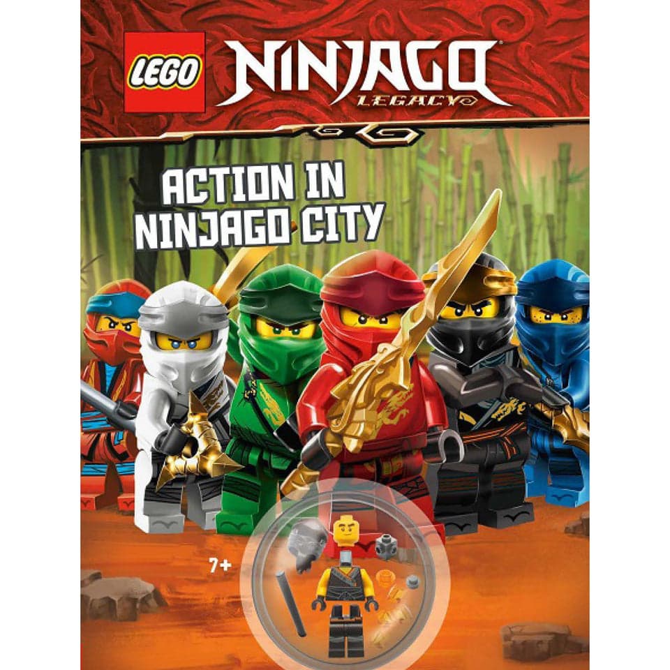Ninjago Legacy: Action in NINJAGO City LEGO set (#9781760508807-1)