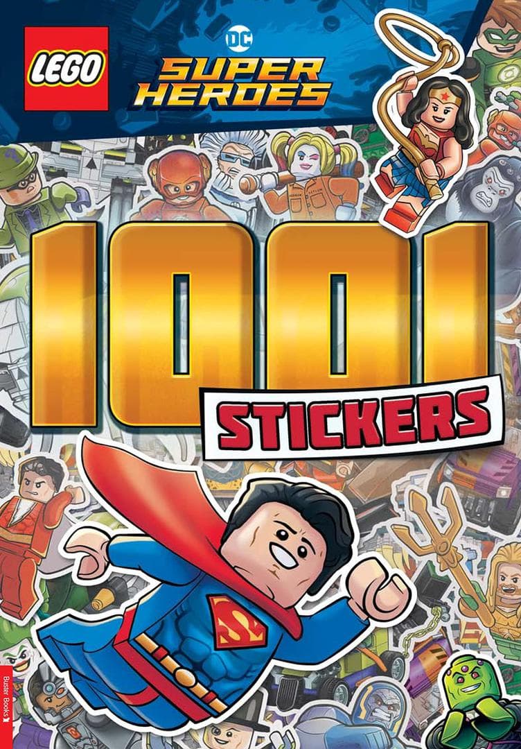 DC Comics Super Heroes: 1001 Stickers LEGO set (#9781780558790-1)