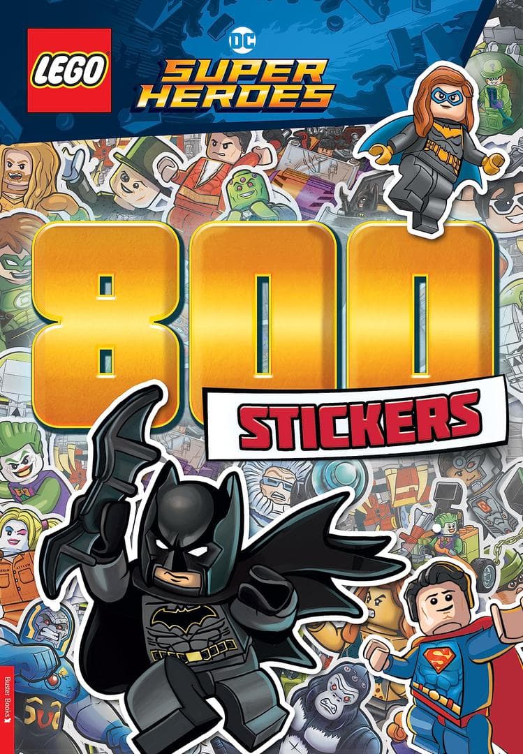 DC Comics Super Heroes: 800 Stickers LEGO set (#9781780559964-1)