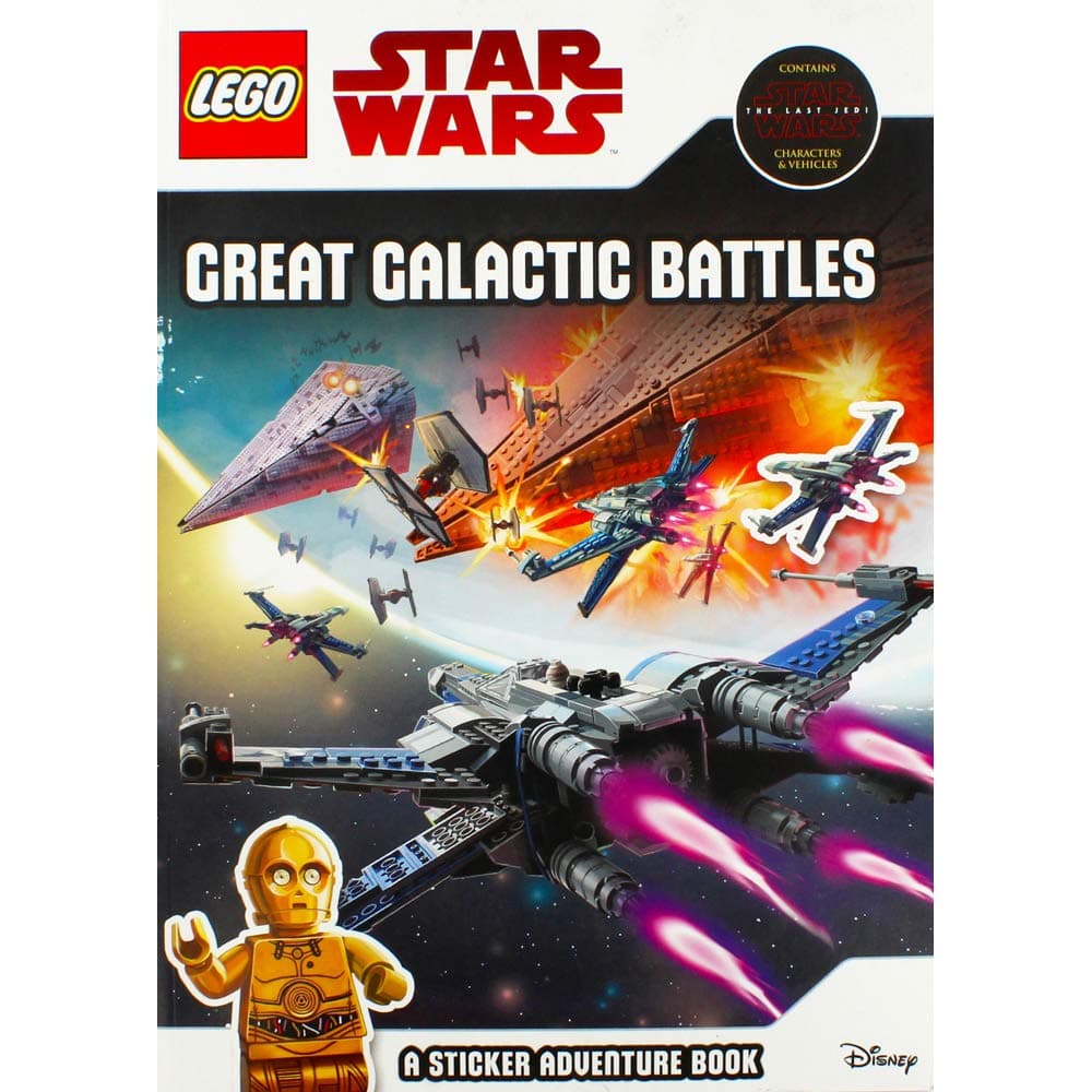 Star Wars: Great Galactic Battles LEGO Activity Books set (#9781789050547-1, 2018)