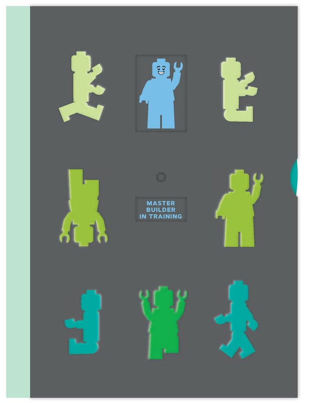 Master Builder Notebook LEGO Stationery and Office Supplies set (#9781797211947-1, 2022)