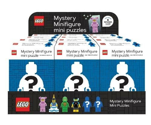 Mystery Minifigure Mini Puzzle (Blue Edition) - 12 Pack LEGO set (#9781797218823-1)