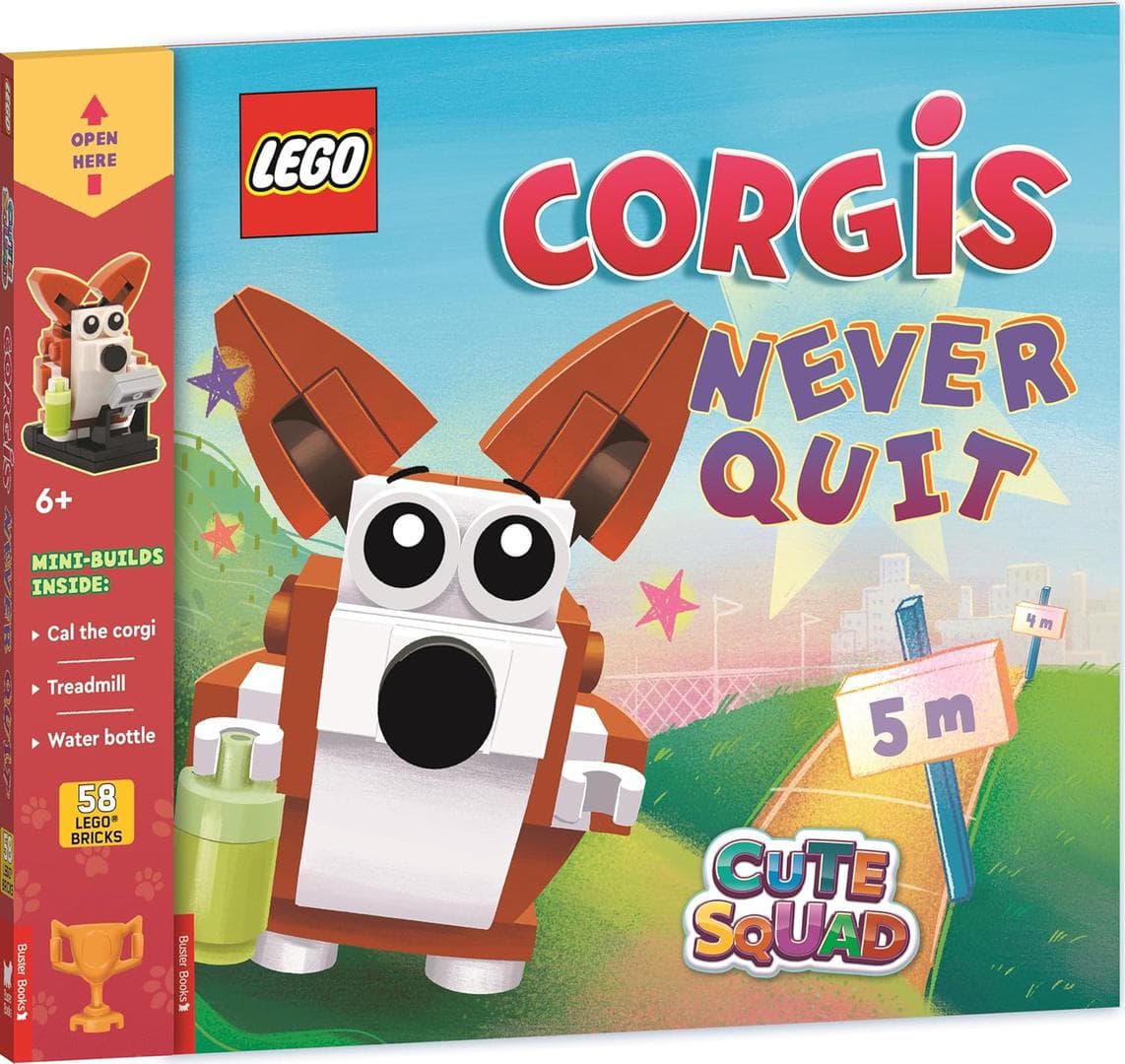 Cute Squad: Corgis Never Quit LEGO set (#9781837250332-1)