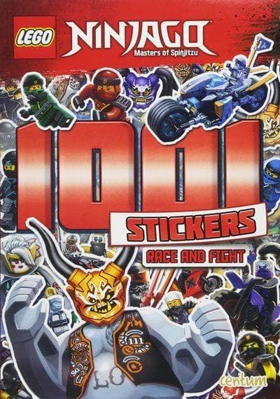 Ninjago: 1001 Stickers - Race and Fight LEGO Activity Books set (#9781912564637-1, 2018)