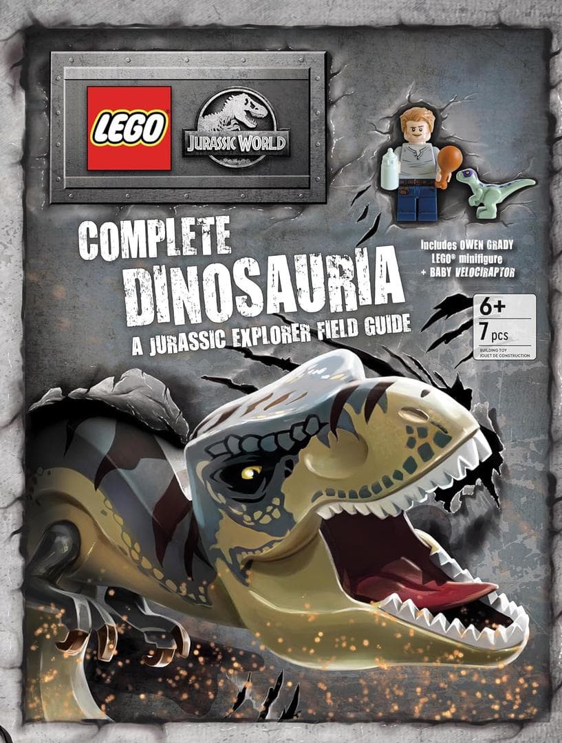 Jurassic World: Complete Dinosauria LEGO Non-fiction Books set (#9781916763272-1, 2024)
