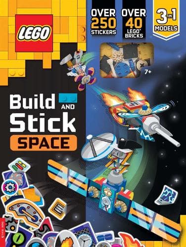 Build and Stick: Space LEGO set (#9781916763296-1)