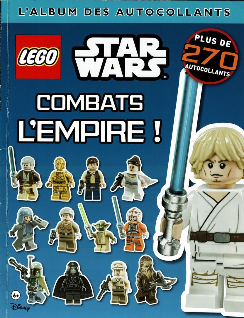 Star Wars: Combats l'empire !- l'album des autocollants LEGO set (#9782364803633-1)