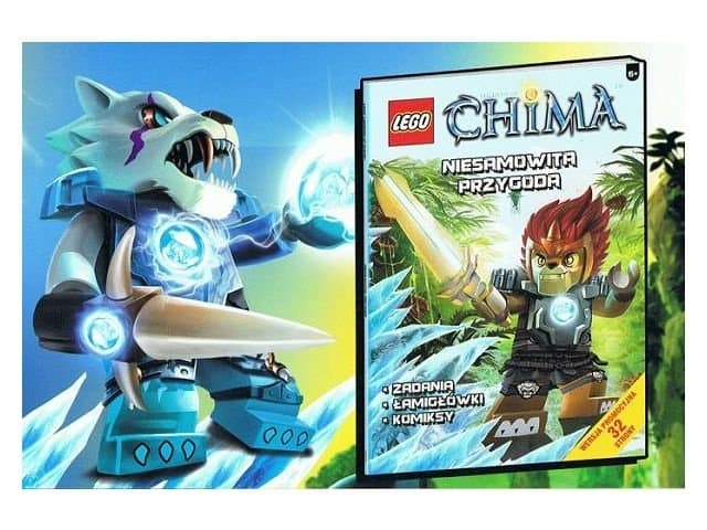 Legends of Chima: Niesamowita Przygoda LEGO Story Books set (#9788325317393-1, 2015)