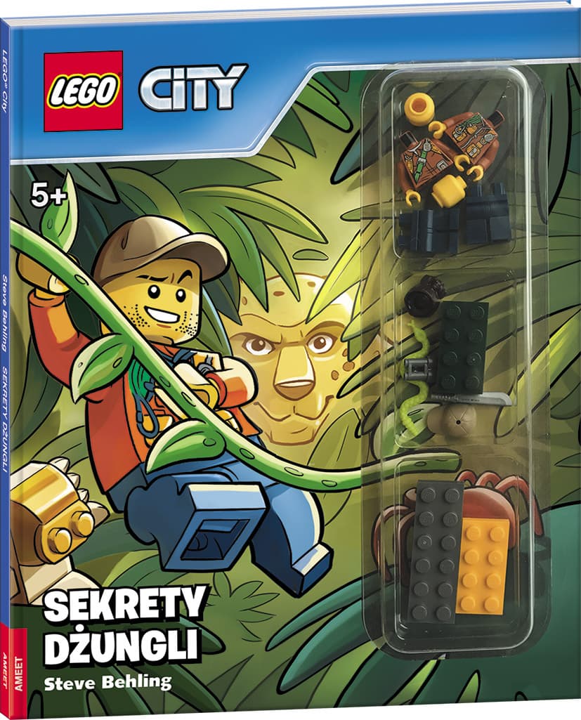 City: Sekrety Dżungli LEGO set (#9788325323875-1)
