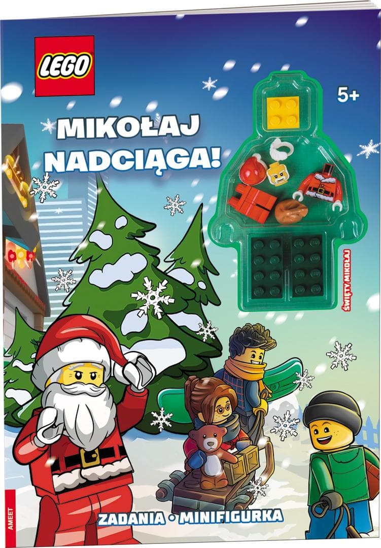 Mikołaj nadciąga! LEGO set (#9788325340070-1)