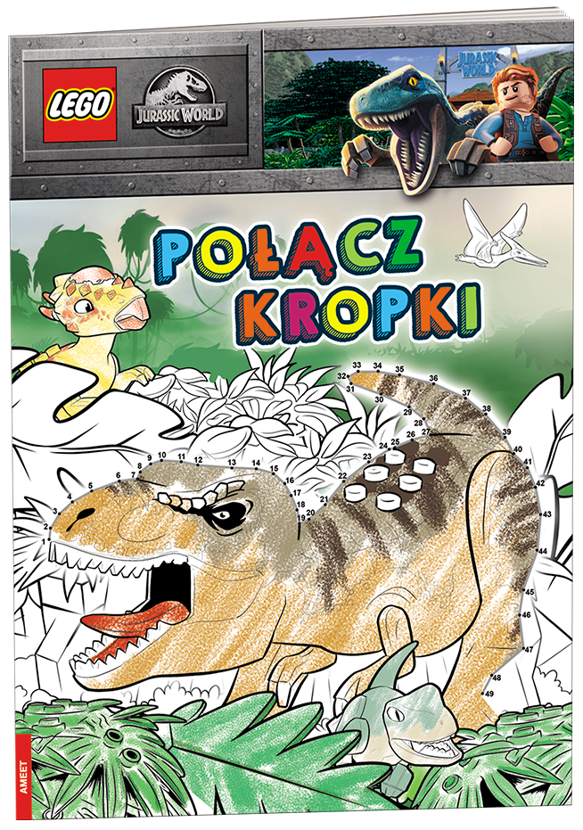 Jurassic World: Połącz kropki LEGO set (#9788325342388-1)