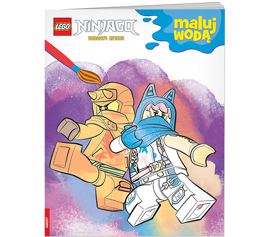 Ninjago: Dragons Rising: Paint with Water LEGO set (#9788325344528-1)