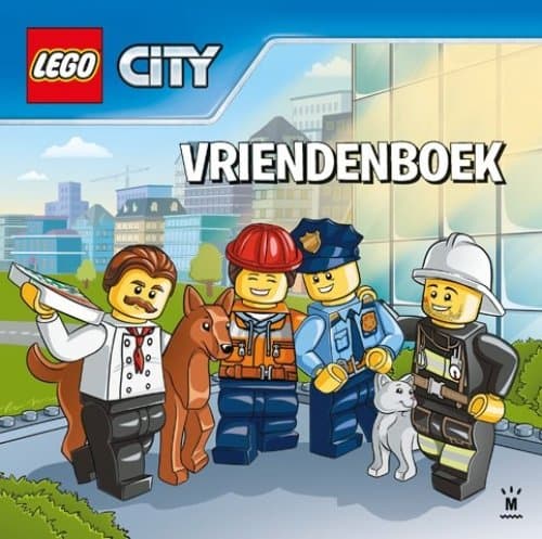 City: Vriendenboek LEGO Story Books set (#9789030503873-1, 2018)