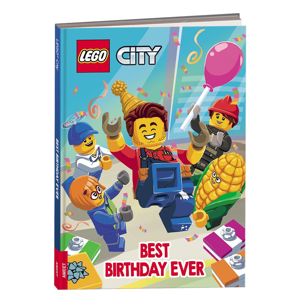 City: Best Birthday Ever LEGO Story Books set (#9789030508021-1, 2021)