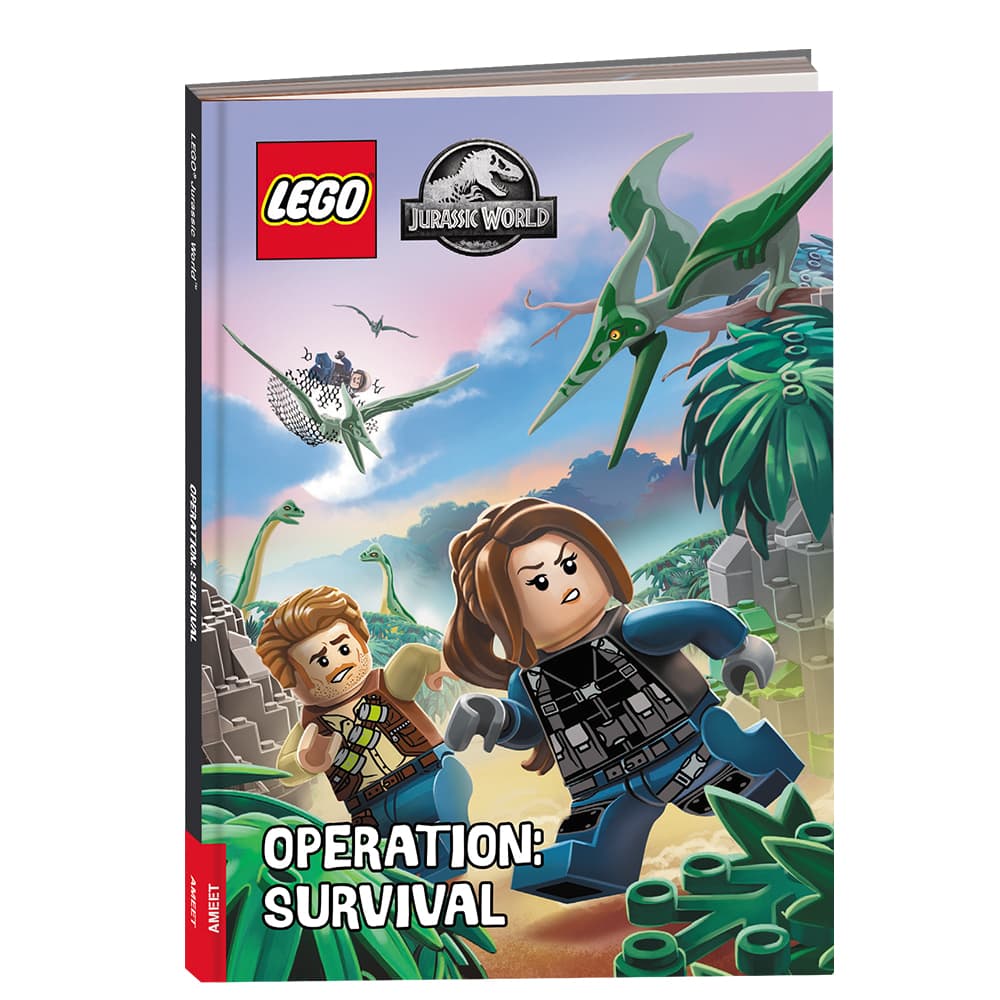 Jurassic World: Operation: Survival LEGO Story Books set (#9789030508076-1, 2021)