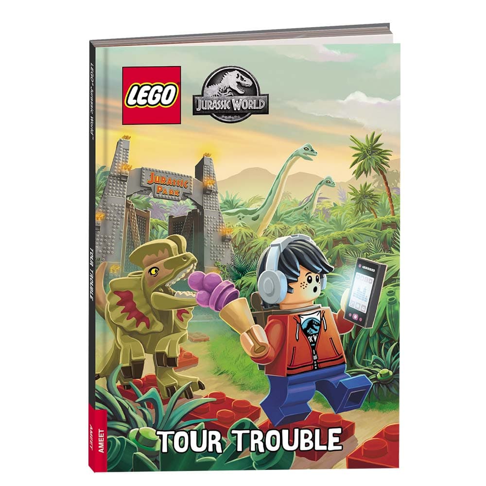 Jurassic World: Tour Trouble LEGO Story Books set (#9789030508137-1, 2021)
