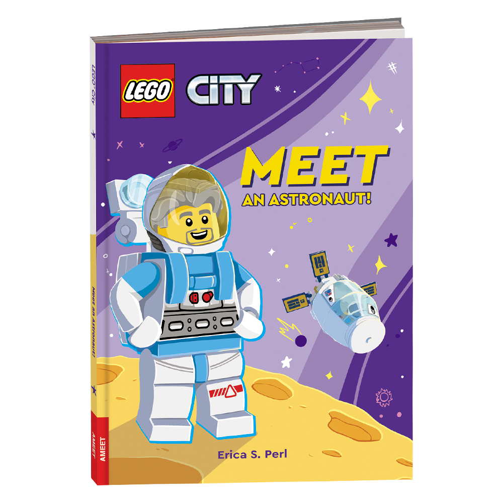 City: Meet an Astronaut LEGO Story Books set (#9789030509097-1, 2023)