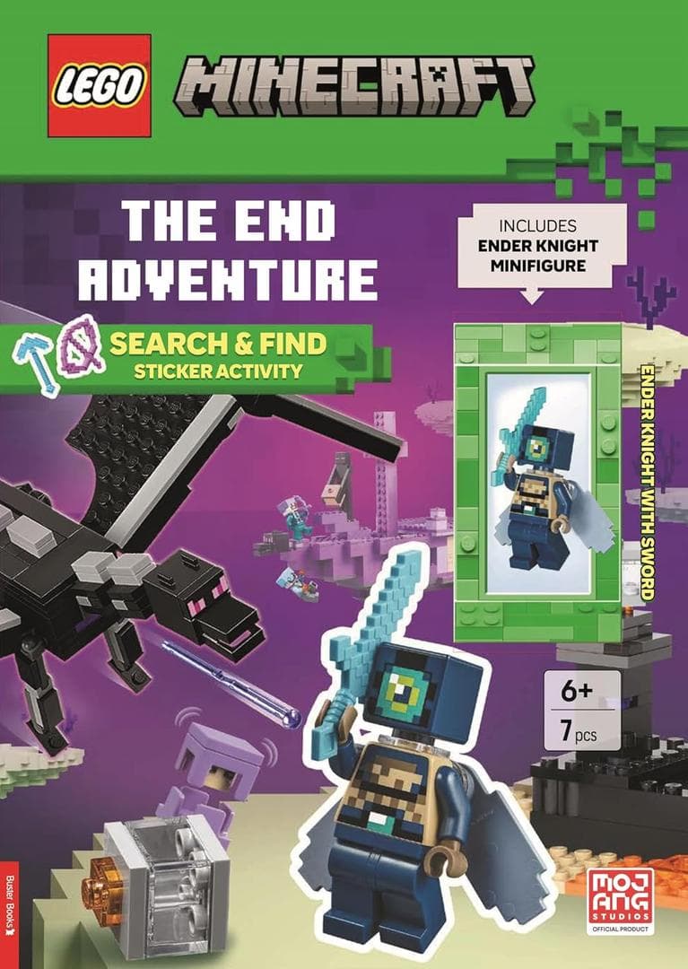 Minecraft: The End Adventure: Seek-and-Find: Sticker Activity Book LEGO Activity Books set (#9798217121762-1, 2026)