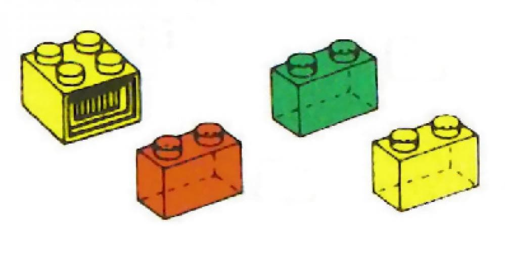 Light and Transparent Bricks LEGO set (#9866-1)