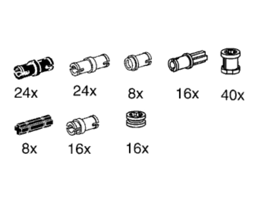 Connectors & Bushings LEGO set (#9942-1)